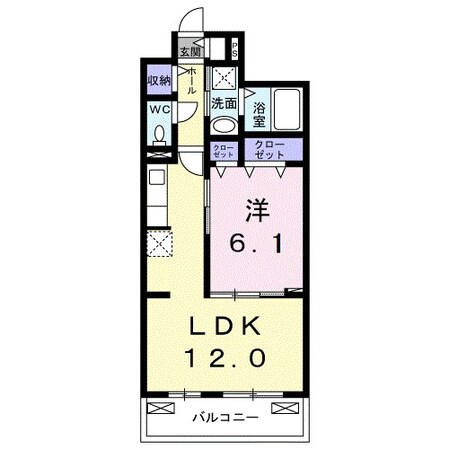 古市駅 徒歩10分 3階の物件間取画像